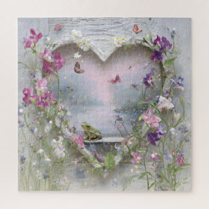 The Frog Prince of the Lavender Mist Jigsaw Puzzle