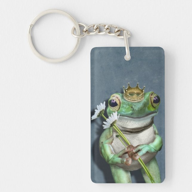 The Frog Prince Portrait Key Ring (Front)