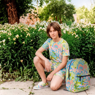 The Frog Printed Backpack