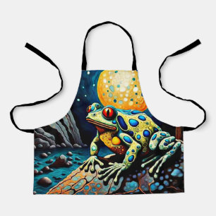 The Frog waits Apron