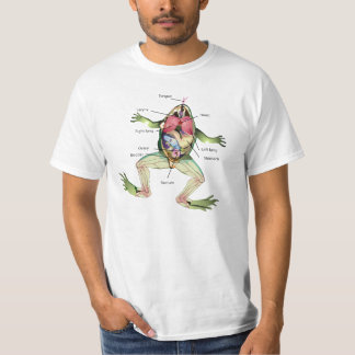The Frog's Anatomy Illustration T-Shirt