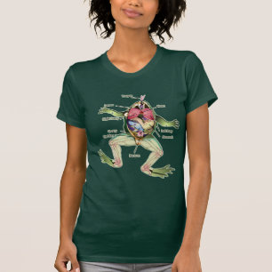 The Frog's Anatomy Illustration T-Shirt