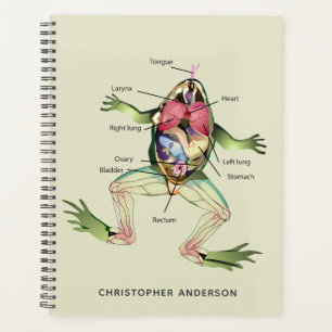 The Frog's Anatomy Personalised Planner