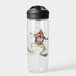 The Frog's Anatomy Water Bottle