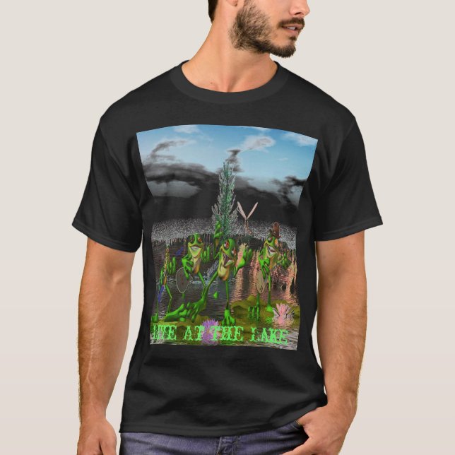 The Frogs "Live at the Lake" T-Shirt (Front)
