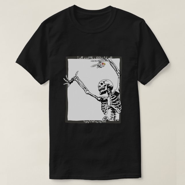 the front bottoms skeleton  T-Shirt (Design Front)