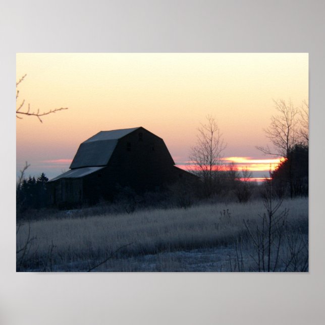 the frosty barn poster (Front)