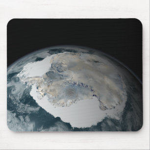 The frozen continent of Antarctica Mouse Mat