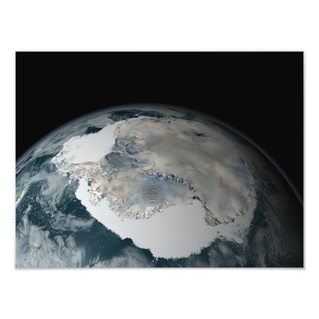 The frozen continent of Antarctica Photo Print (Front)