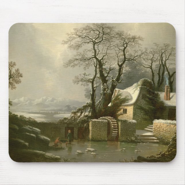 The Frozen Mill Race Mouse Mat (Front)