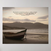 The Fruit of the Spirit Bible Verse Boat