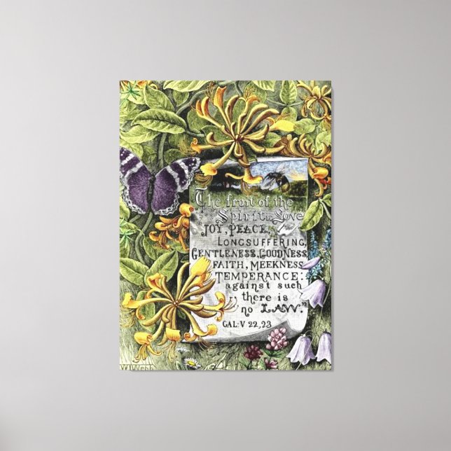 The Fruit Of The Spirit Canvas Print (Front)