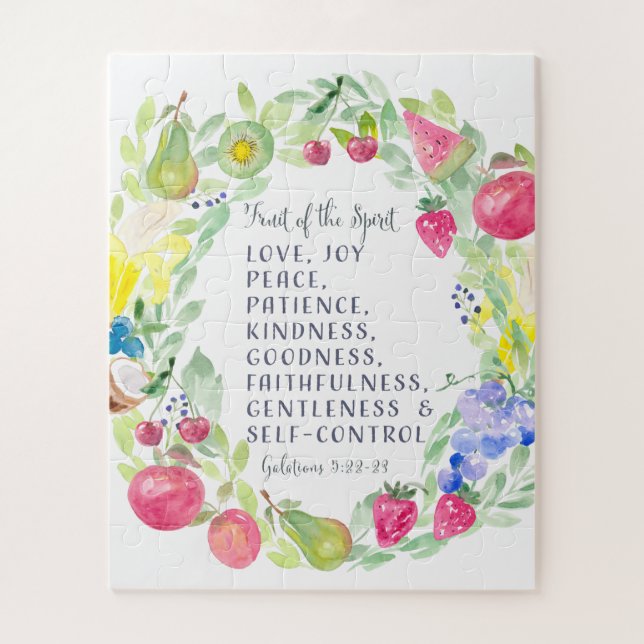 The fruit of the spirit Christian Art Jigsaw Puzzle (Vertical)