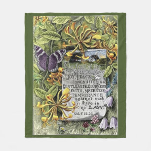 The Fruit Of The Spirit Fleece Blanket