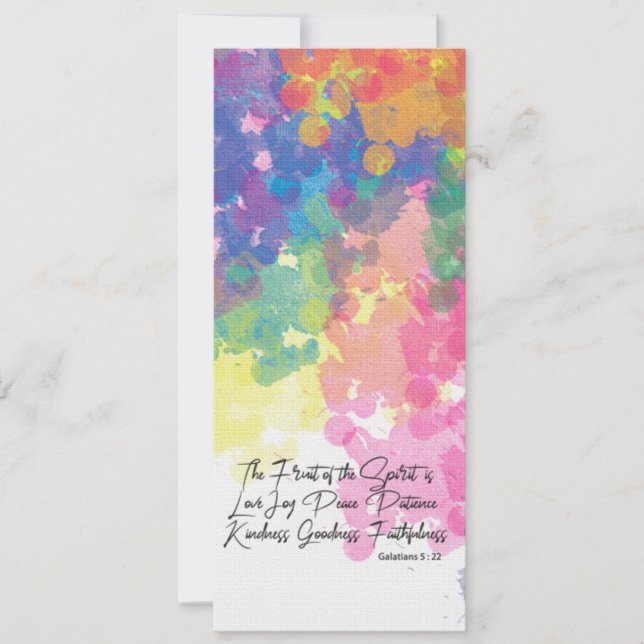 The Fruit of the Spirit - Galatians 5 (Front)