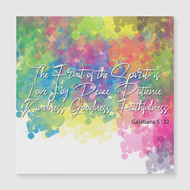 The Fruit of the Spirit - Galatians 5 (Front)