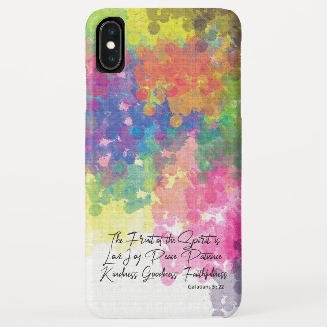The Fruit of the Spirit - Galatians 5 Case-Mate iPhone Case (Back)