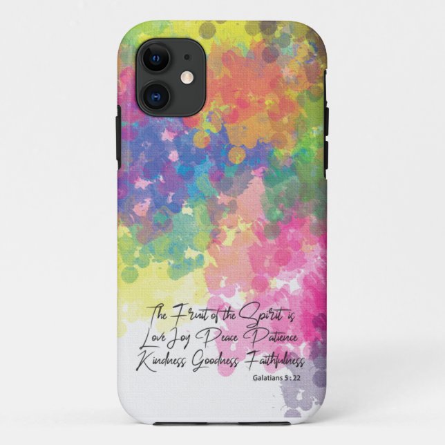 The Fruit of the Spirit - Galatians 5 Case-Mate iPhone Case (Back)