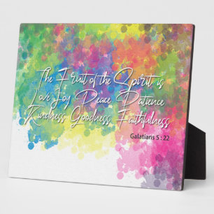 The Fruit of the Spirit - Galatians 5 Plaque