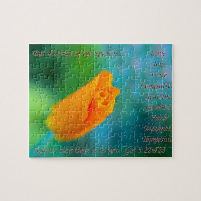 The Fruit of the Spirit is Love... puzzle (Horizontal)