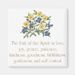 The fruit of the spirit is magnet