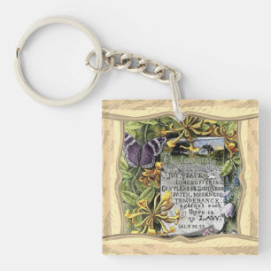 The Fruit Of The Spirit Key Ring