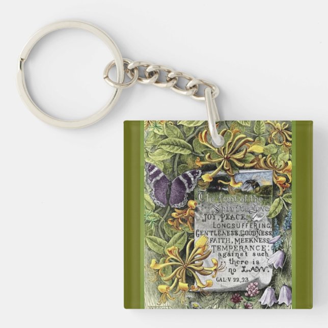 The Fruit Of The Spirit  Key Ring (Front)