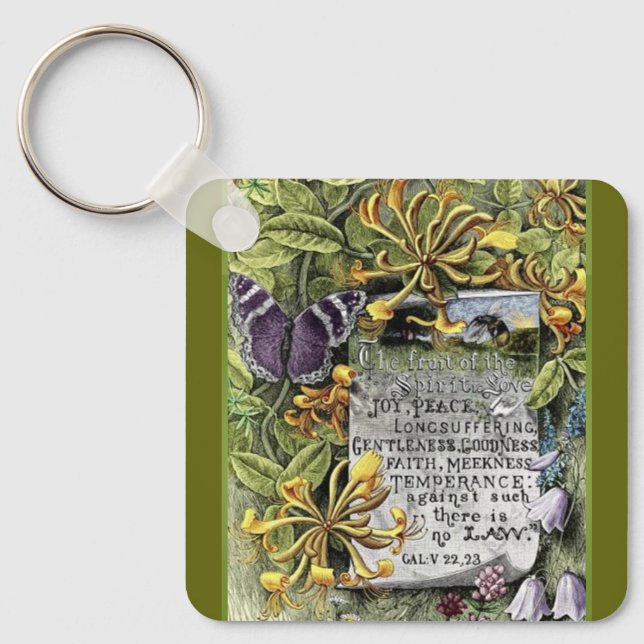 The Fruit Of The Spirit  Key Ring (Front)