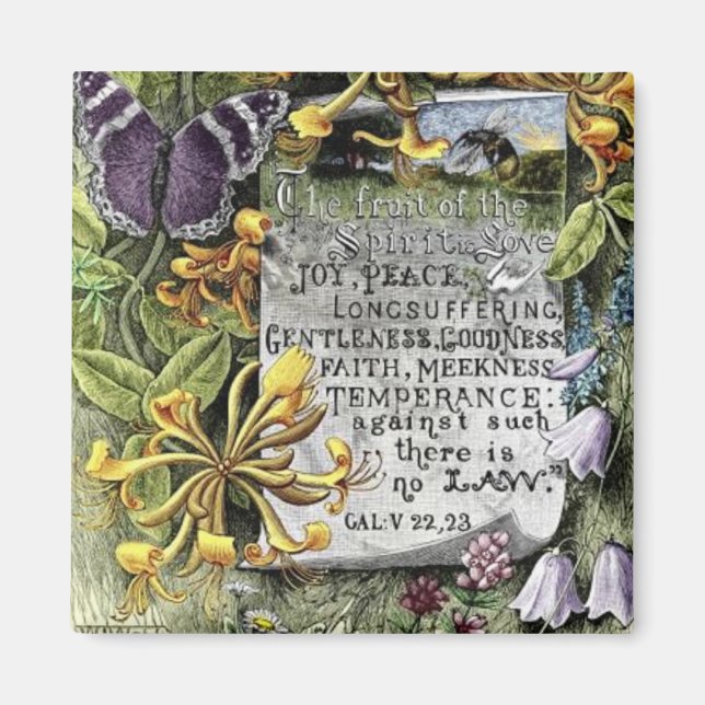 The Fruit Of The Spirit Magnet (Front)