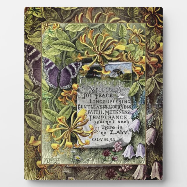The Fruit Of The Spirit Plaque (Front)