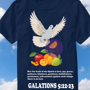 The Fruit of the Spirit Scripture - Bible T-Shirt