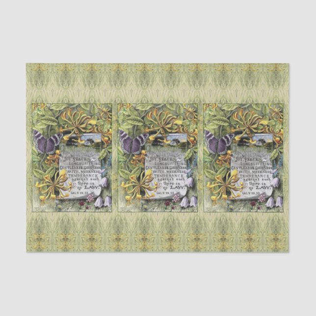 The Fruit Of The Spirit Tissue Paper (Front)