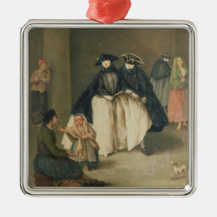 The Fruit Seller Metal Tree Decoration