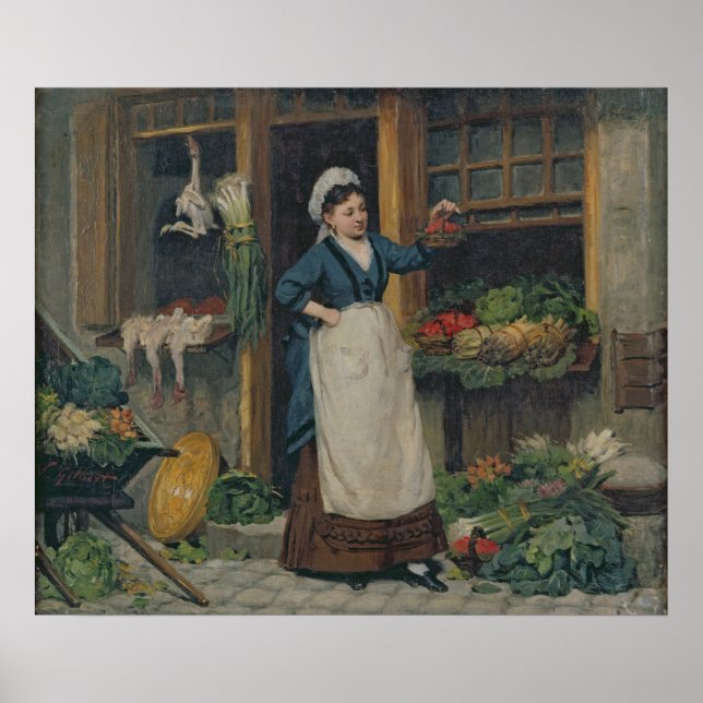 The Fruit Seller Poster (Front)