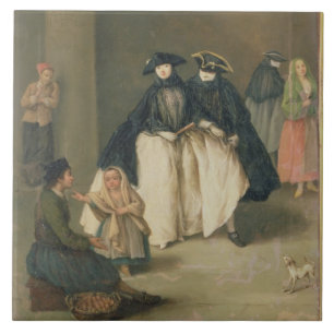 The Fruit Seller Tile