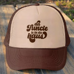 The Funcle Funny Simple Vintage Retro Trucker Hat<br><div class="desc">This simple and vintage design is composed of playful script typography.</div>