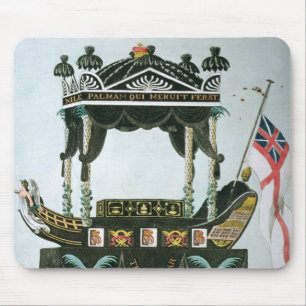 The Funeral of Lord Nelson on 9th January 1806 Mouse Mat