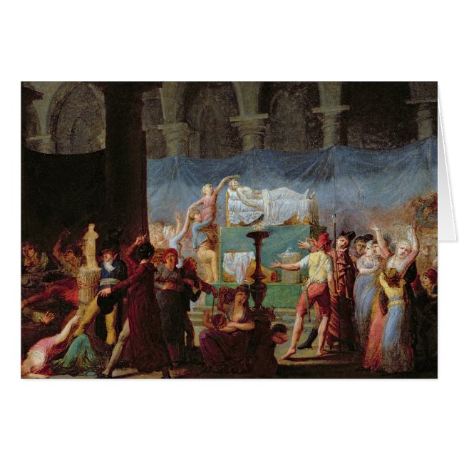 The Funeral of Marat in the Ancient Church (Front Horizontal)