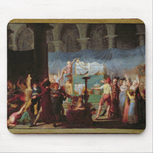 The Funeral of Marat in the Ancient Church Mouse Mat