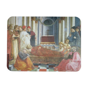 The Funeral of St. Stephen, detail from the cycle Magnet