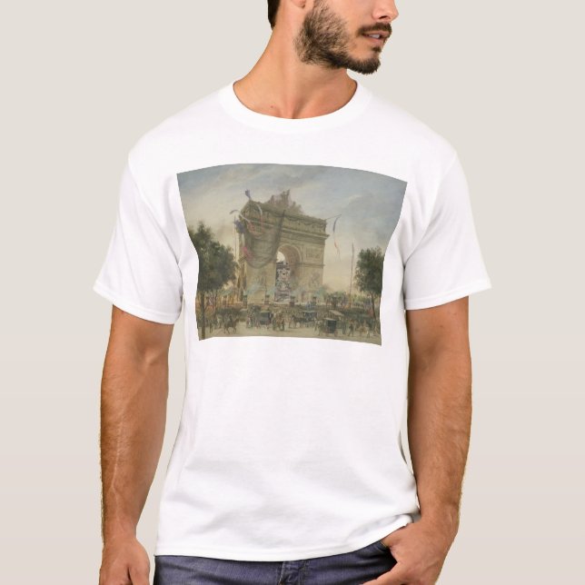 The Funeral of Victor Hugo  1885 T-Shirt (Front)