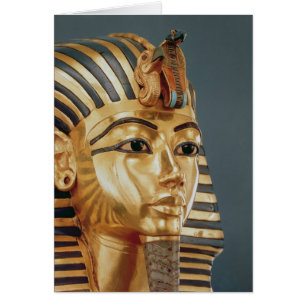 The funerary mask of Tutankhamun