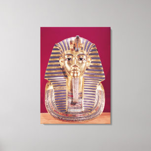 The funerary mask of Tutankhamun Canvas Print