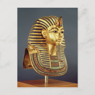 The funerary mask of Tutankhamun Postcard