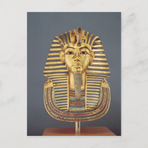 The funerary mask of Tutankhamun Postcard