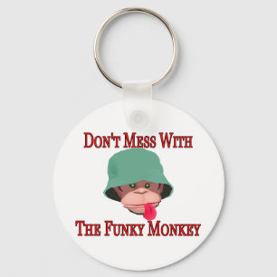 The Funky Monkey Key Ring
