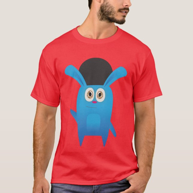 The Funny Bunny (high end) T-Shirt (Front)