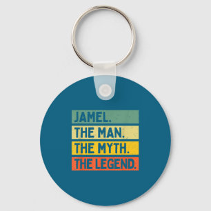 The Funny Jamel Myth Legend Quote Key Ring