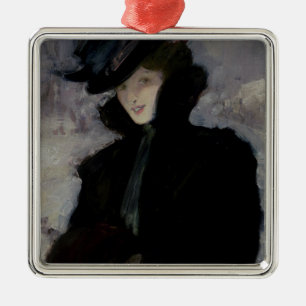 The Fur Coat Metal Tree Decoration