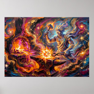 The Furnace of the Soul Spiritual Wall Art